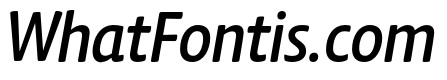 Chidori SemiCondensed Medium Italic