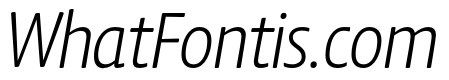 Chidori SemiCondensed Light Italic