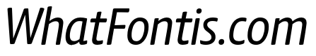 Chidori SemiCondensed Italic