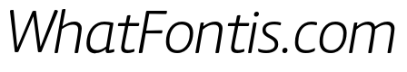 Chidori Light Italic