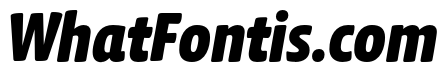 Chidori Condensed Black Italic