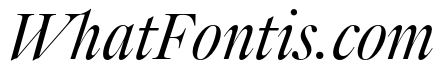 Caslonian Std L Light Italic