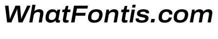 Archivo SemiExpanded SemiBold Italic