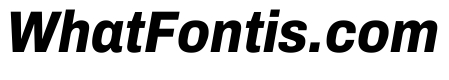 Archivo SemiCondensed ExtraBold Italic