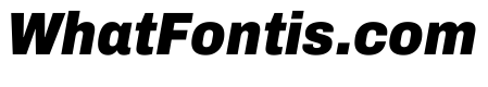 Archivo SemiCondensed Black Italic