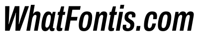 Archivo ExtraCondensed SemiBold Italic