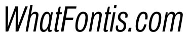 Archivo ExtraCondensed Light Italic