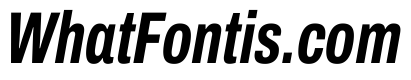 Archivo ExtraCondensed Bold Italic