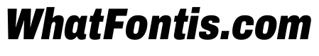 Archivo Condensed Black Italic