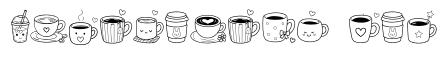 Cute Coffee Cup