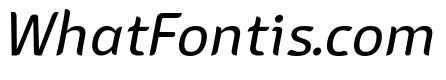 Sans Mateo 2 Italic