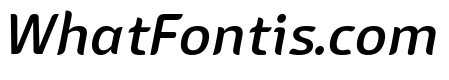 Sans Mateo 2 Medium Italic