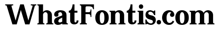 Serif Memorial Bold