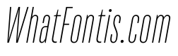 TT Bluescreens Trial Thin Italic