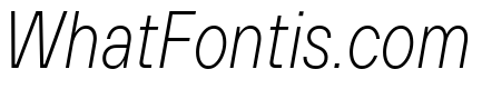 TT Hoves Pro Trl Cnd ExtraLight Italic