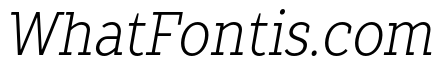 TT Slabs Trl Cnd Light Italic