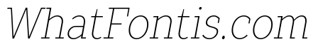 TT Slabs Trl Cnd Thin Italic