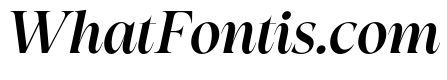 Tuscany Shade Medium Italic
