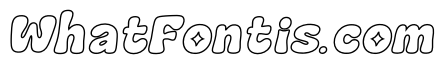 Sunny Star Outline Italic