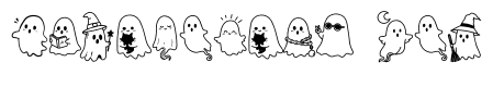 Spooky Cute Ghost