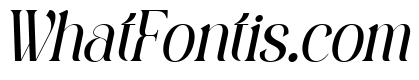 Sefina Brandish Italic