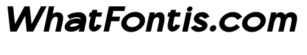 Scramble ExtraBold Italic