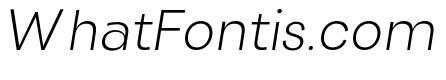 Santhor Extra Light Slant