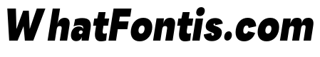 Santhor Black Condensed Slant