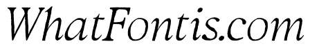Rustic Portrait Italic