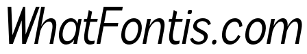 Rathing Condensed Italic