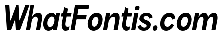Rathing Bold Condensed Italic