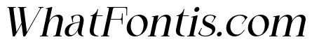 Qelvora Medium Italic
