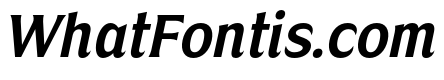 Nunda Dela SemiBold Italic