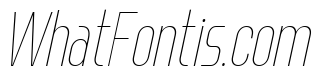 Norveza Thin Italic