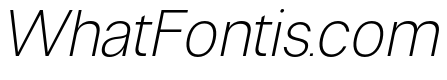 Neue Celso Extra Light Italic