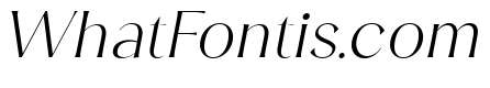 Luna Rossa Light Italic