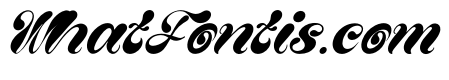 Lucky Wonky Italic