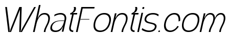 Kanile Thin Italic