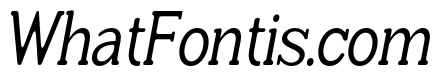 Humbles Soft Condensed Italic