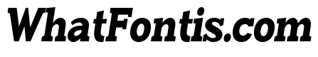 Humbles Black Condensed Slanted