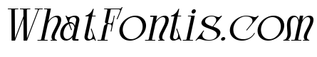 Glamour Avegato Light Italic
