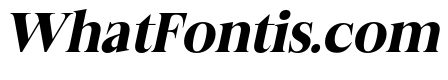 Felgiora Bold Italic