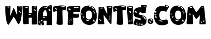 Dog Font Blue