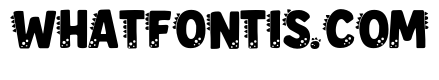 Dinosaur Font Blue