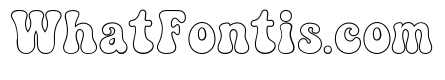 Chunky Groovy outline