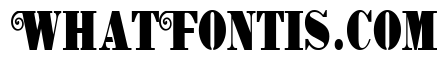 ZP Charleston Stencil Condensed
