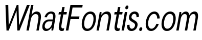 Cavren Condensed Slanted