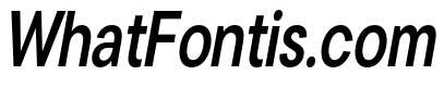 Cavren Condensed SemBd Slant
