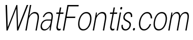 Cavren Condensed ExtLt Slant