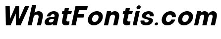 Calven Semi Bold Italic